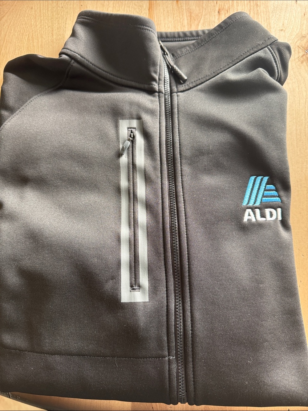 North Face/ Aldi collab Black Zip-Up Jacket